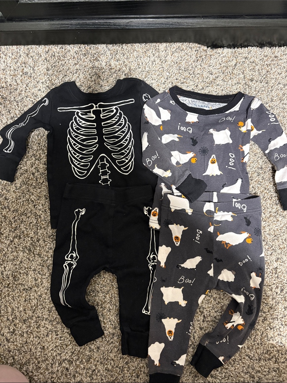 Old Navy Kids Halloween Footie Pajama Sets
